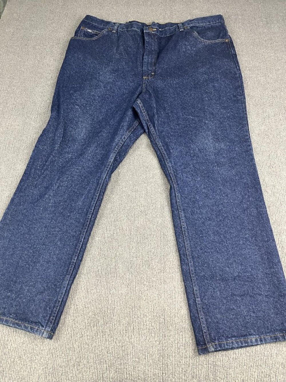 Lee Mens Relaxed Fit Blue Jeans 46x30